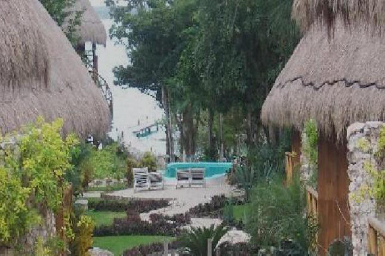 Villas Eco-Románticas Kúuch Ka´anil Bacalar Esterno foto