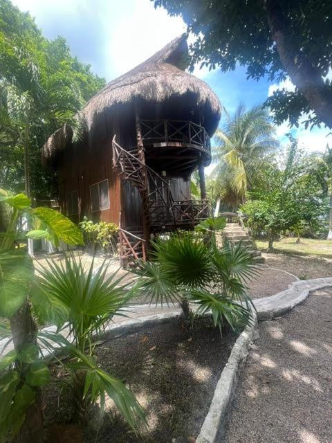 Villas Eco-Románticas Kúuch Ka´anil Bacalar Esterno foto