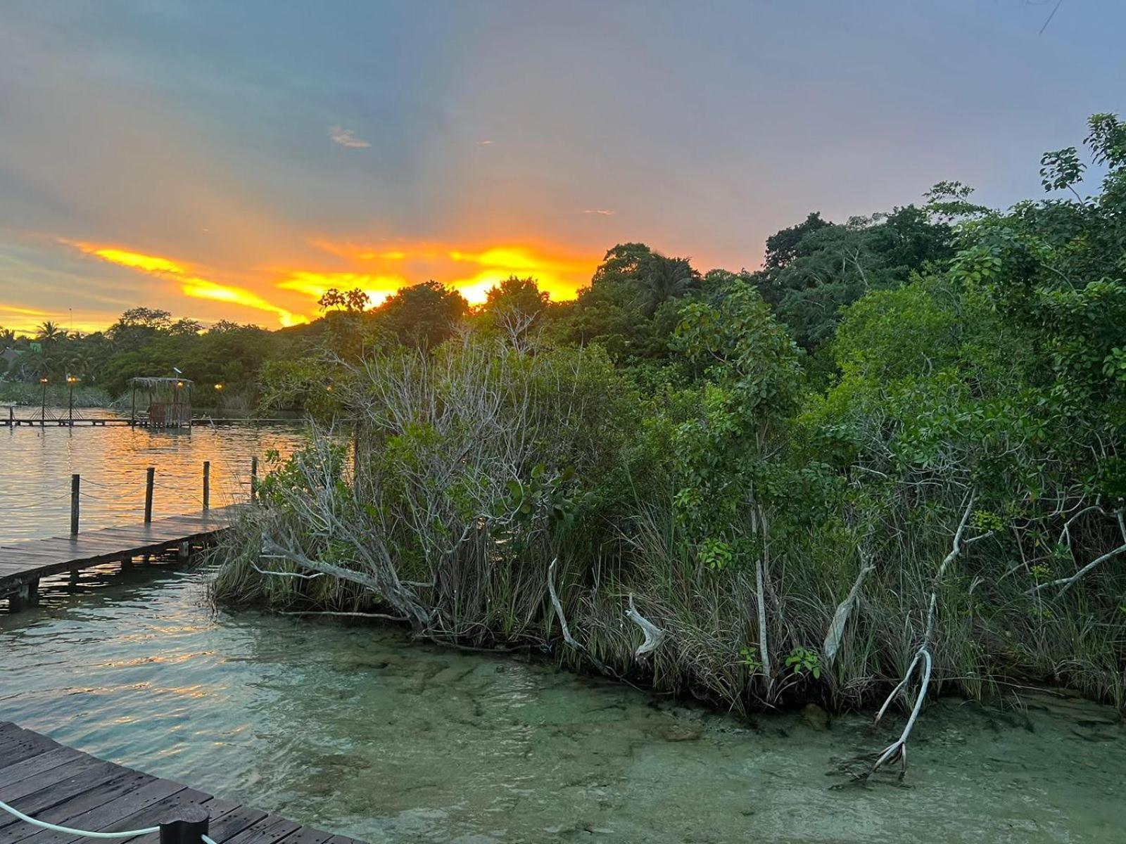 Villas Eco-Románticas Kúuch Ka´anil Bacalar Esterno foto
