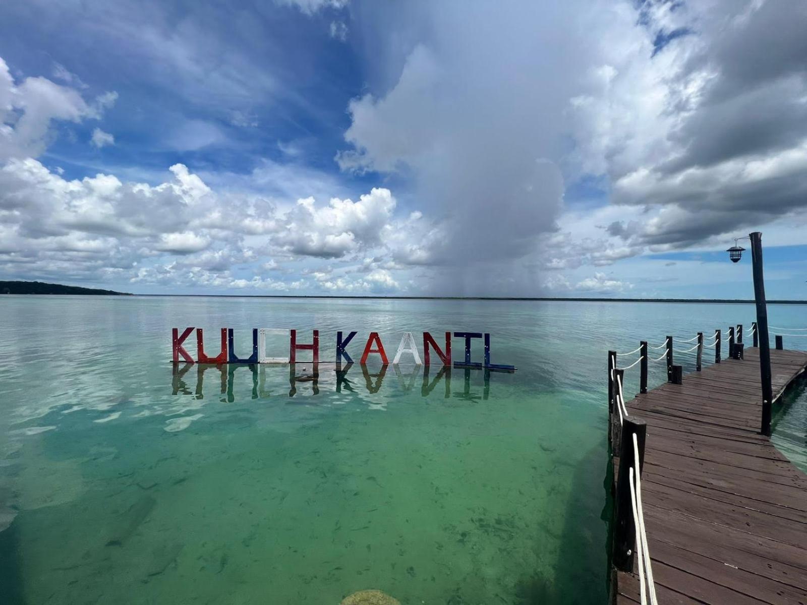 Villas Eco-Románticas Kúuch Ka´anil Bacalar Esterno foto