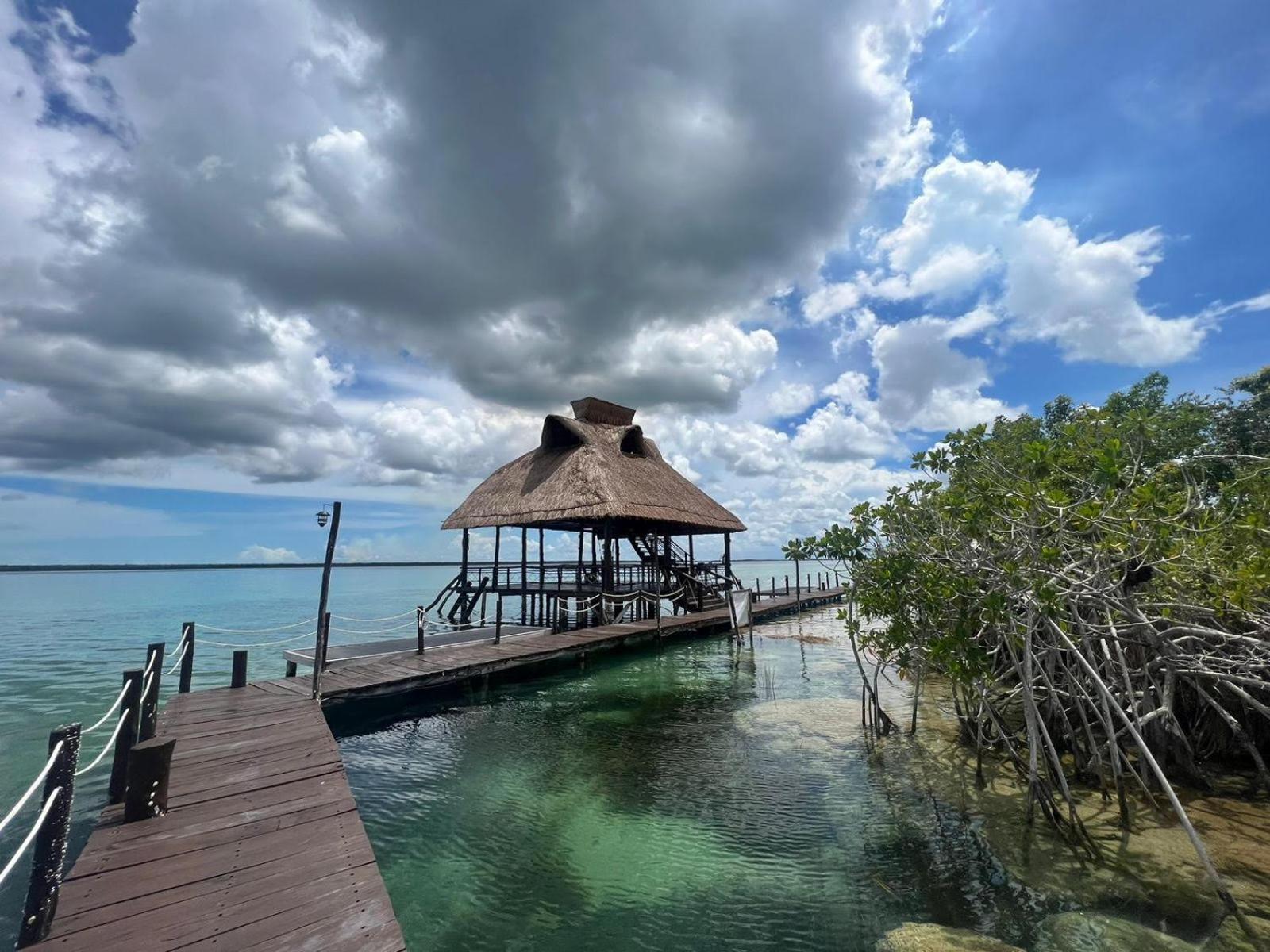 Villas Eco-Románticas Kúuch Ka´anil Bacalar Esterno foto