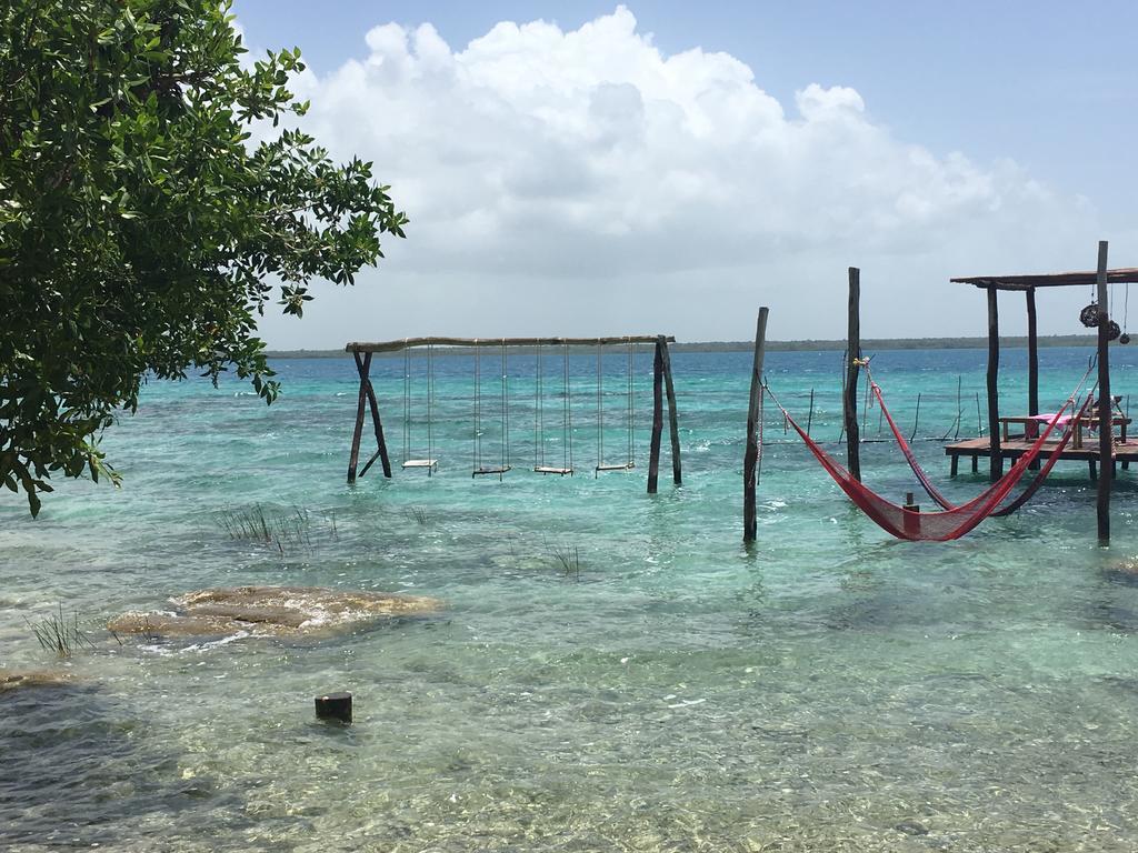 Villas Eco-Románticas Kúuch Ka´anil Bacalar Esterno foto